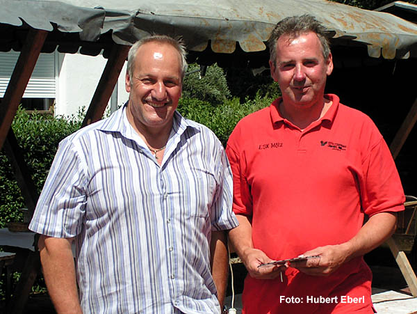 1. Rang: ESK Mtz mit Obmann Manfred Meil