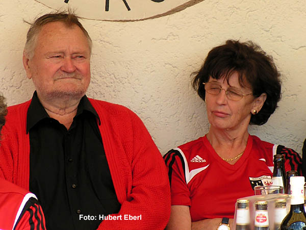 Ehrenprsident des TLEV Hans Heinisch mit Gattin