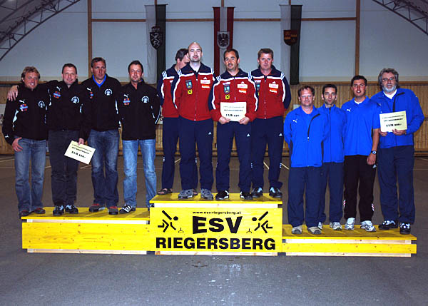 1. Rang: 1. ESV Fresing - 2. Rang: ESV Eisblume Prfing - 3. Rang: HSV St. Michael 