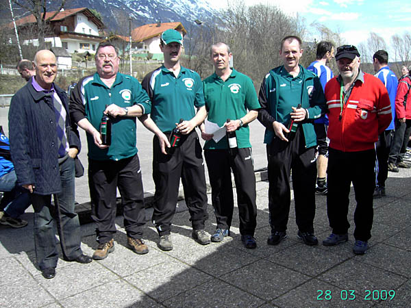 die weitest gereiste Mannschaft ESC Keilberg (D) 
