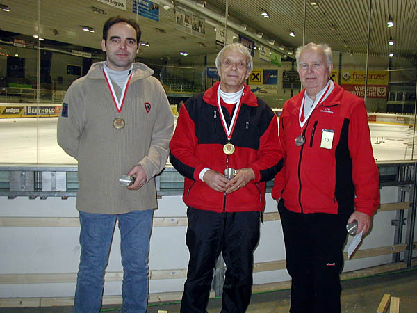 v.l.n.r.: Tuscher Christian , Schuler Erich, Gauster Franz