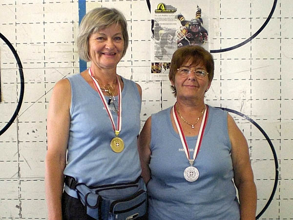 1. Rang: Kugler Renate - 2. Rang: Drobnik Gisela