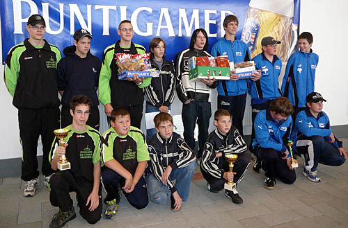 ESV Bad Deutschaltenberg U16 (links) - ESV Bergl Oberkornbach U16 (mitte) - ESV Gssnitz U16 (rechts)