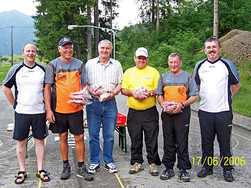Siegermannschaft des SV Brixlegg - Rofancupabschluturnier
