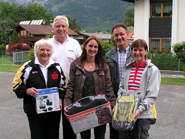 1. Rang: Strasser Birgit (mitte), 2. Rang: Frischmann Linde (links), 3. Rang: Strasser Hedi (rechts) 